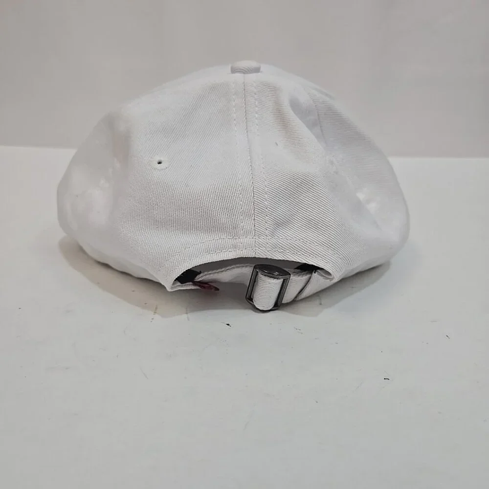 Levi's California Baseball Hat Adjustable Strapback Cap White Embroidered Logo